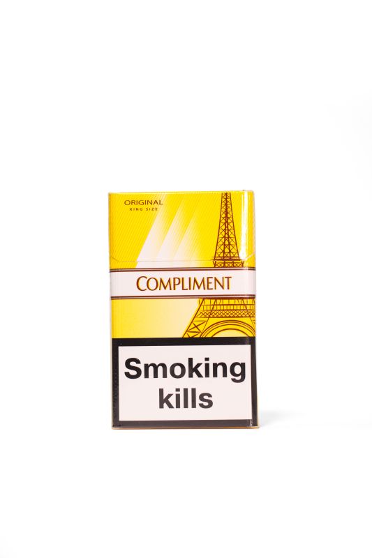 Сигарети Compliment Yellow KS (Комплімент КС Жовтий)