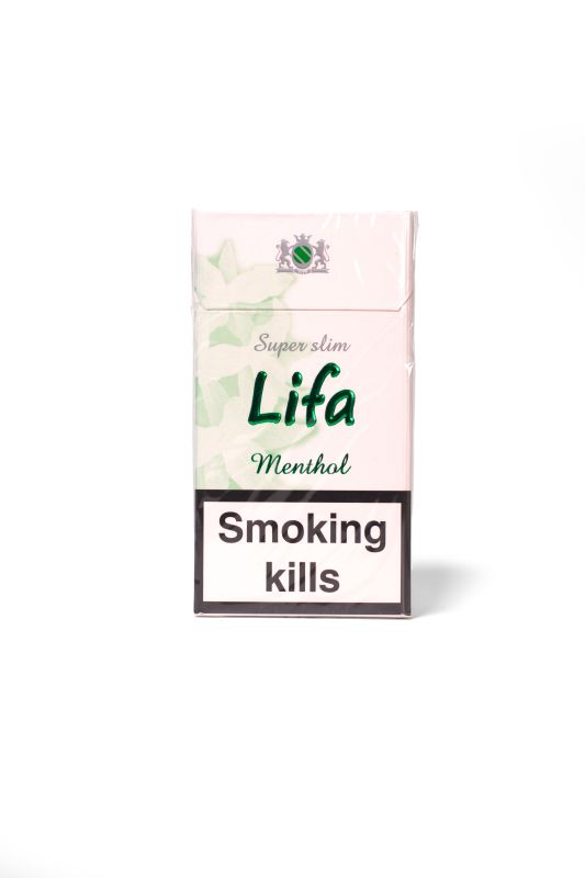 Сигарети Lifa Super slims Menthol (Ліфа Супер Слімс Ментол)